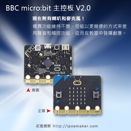 BBC micro:bit 主控板V2.0 裸板